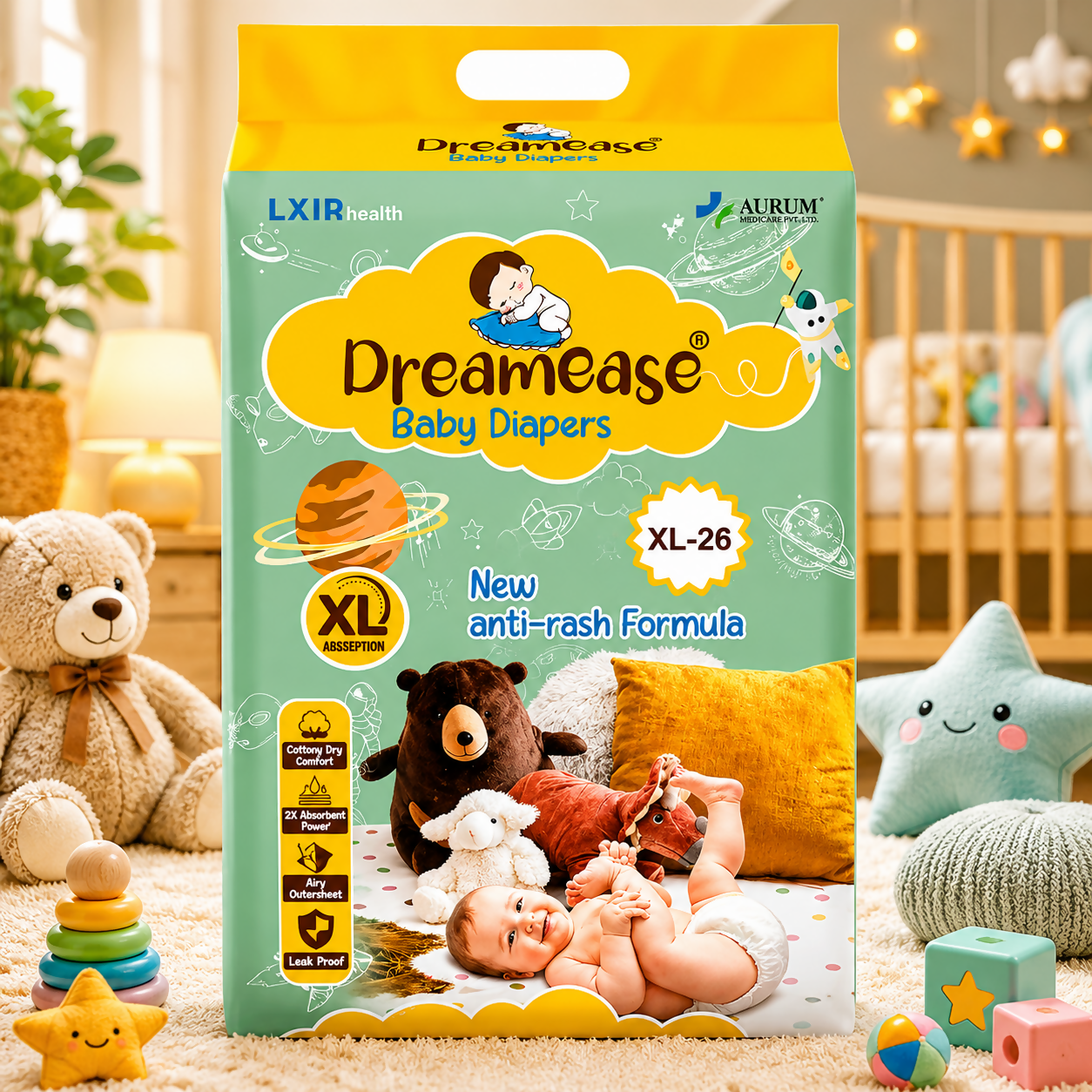 Baby Diaper Pants – Soft & Leakproof for All-Day Comfort